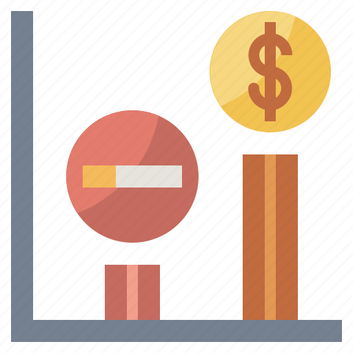 Bar, chart, healthcare, medical, profits, quit, smoking icon - Download on Iconfinder
