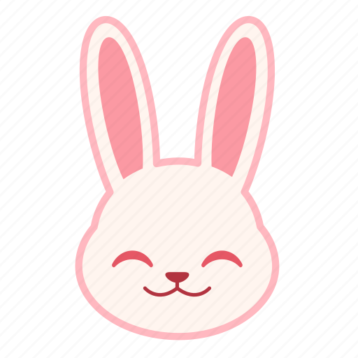 Emoji, emotion, expression, face, rabbit, smile icon - Download on Iconfinder
