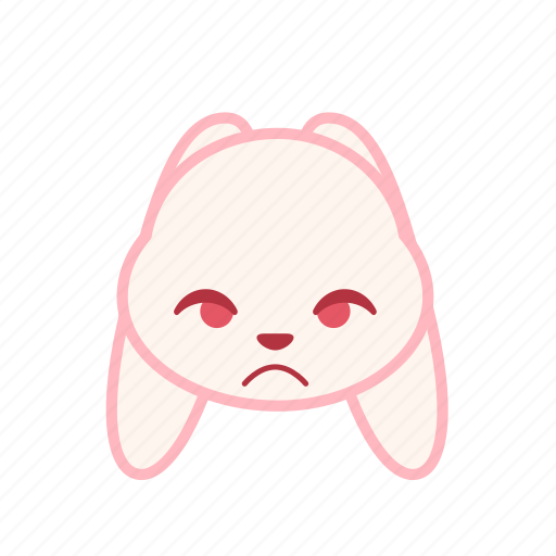 Broken, emoji, emotion, expression, face, heart, rabbit icon - Download on Iconfinder