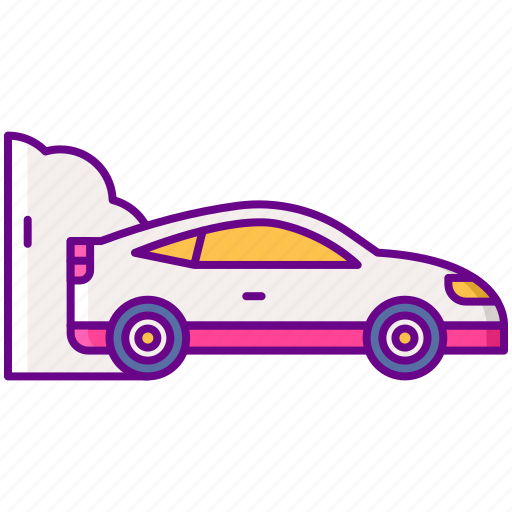 Burnout, exhausted, car icon - Download on Iconfinder