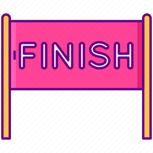 Finish, race, line icon - Download on Iconfinder