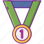 medal, award, achievement 
