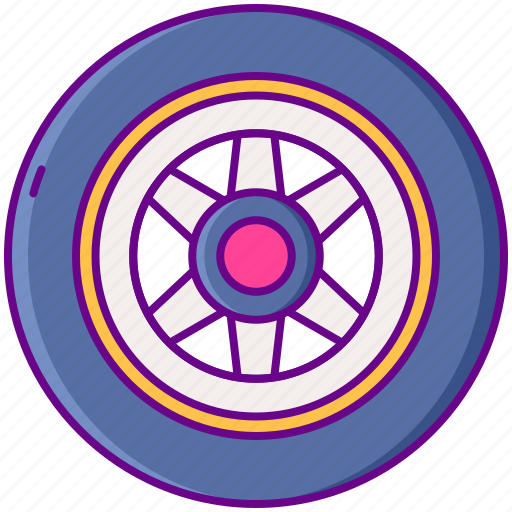 Wheel, car, tire icon - Download on Iconfinder on Iconfinder