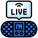 live, streaming, radio, electronics, technology