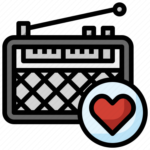 Love, broadcast, radio, entertainment icon - Download on Iconfinder