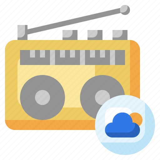 Weather, sun, radio, transistor, technology icon - Download on Iconfinder