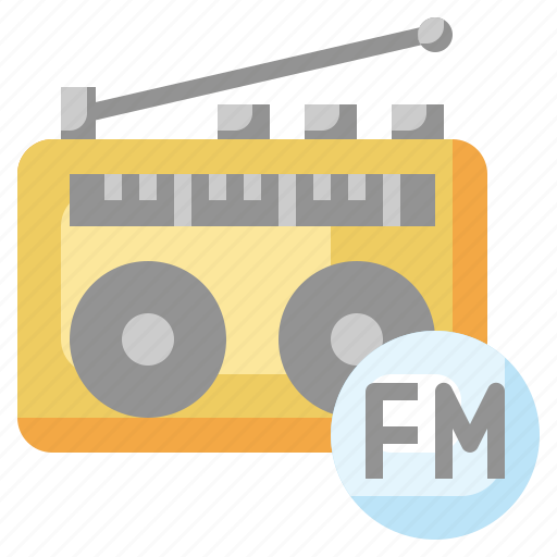 Fm, radio, entertainment, music icon - Download on Iconfinder