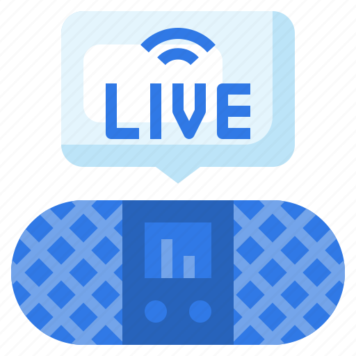 Live, streaming, radio, electronics, technology icon - Download on Iconfinder