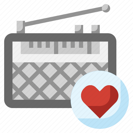Love, broadcast, radio, entertainment icon - Download on Iconfinder