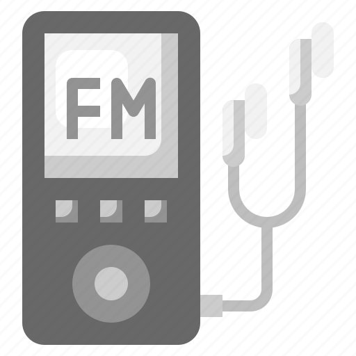 Mp3, player, music, radio, fm, earphones icon - Download on Iconfinder