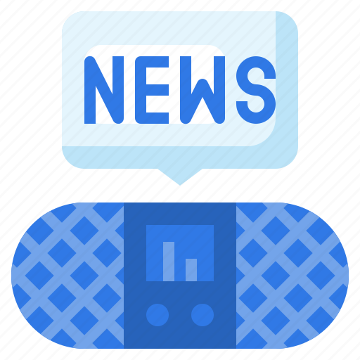 News, report, radio, electronics, technology icon - Download on Iconfinder
