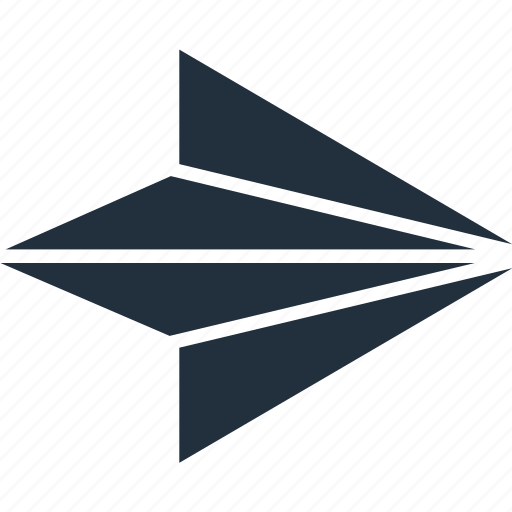 Aircraft, arrow, direction, right icon - Download on Iconfinder