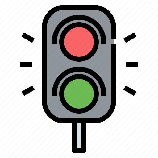 Traffic, light, lights, road, sign, stop, signal icon - Download on Iconfinder