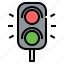 traffic, light, lights, road, sign, stop, signal, transportation 