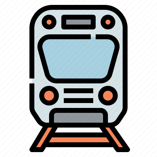 Train, transportation, rails, street, travelling, travel, transport icon - Download on Iconfinder