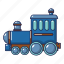 cartoon, locomotive, logo, object, old, rail, train 