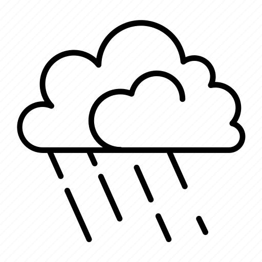 Rain, weather, cloud, nature, falling icon - Download on Iconfinder