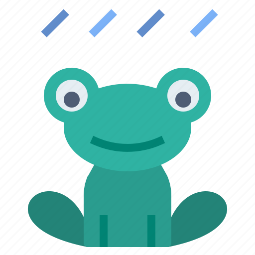 Amphibian, frog, rainy, toad, wet icon - Download on Iconfinder