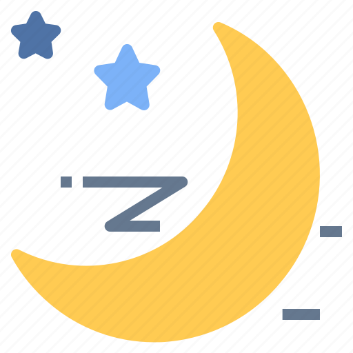 Moon, night, sky, sleep, space icon - Download on Iconfinder