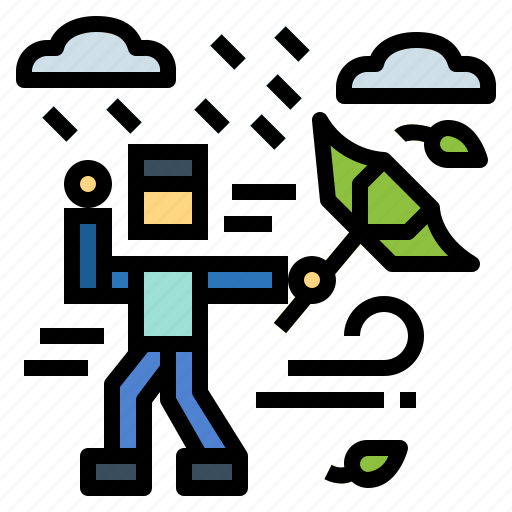 Downpour, rain, water, weather icon - Download on Iconfinder