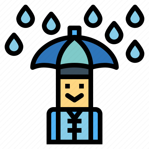 Clothing, hat, protect, rainy icon - Download on Iconfinder