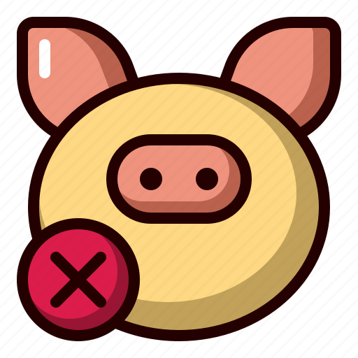 No, pig, forbidden, sign, muslim, islam icon - Download on Iconfinder