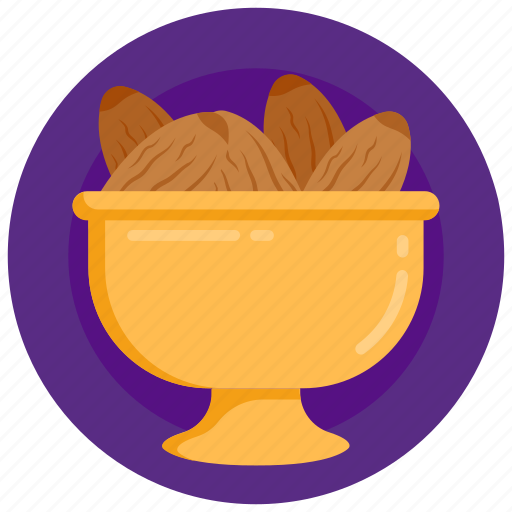 Ramadan food, dried fruit, dates bowl, fruit, edible icon - Download on Iconfinder