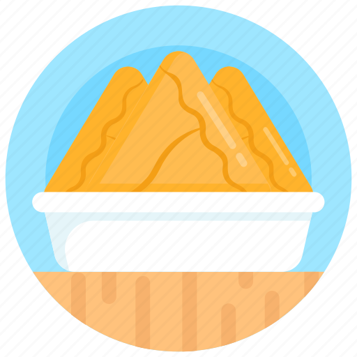 Ramadan food, samosa, fried food, edible, meal icon - Download on Iconfinder
