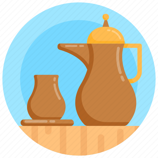 Teapot, coffee pot, arabic coffee pot, utensil, kitchenware icon - Download on Iconfinder