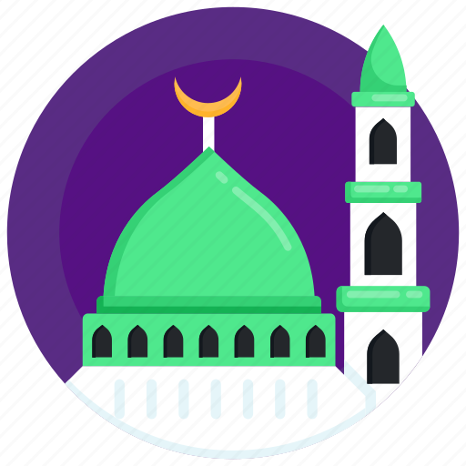 Masjid, mosque, worship place, holy building, mosque building icon - Download on Iconfinder