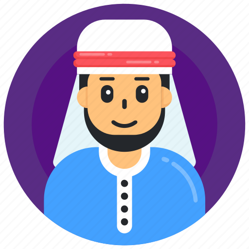 Arabic boy, arabic man, muslim man, muslim boy, islamic man icon - Download on Iconfinder