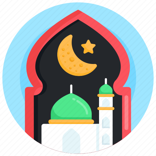 Masjid, mosque, worship place, holy building, mosque building icon - Download on Iconfinder