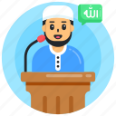 holy speech, islamic speech, oration, islamic lecture, holy lecture