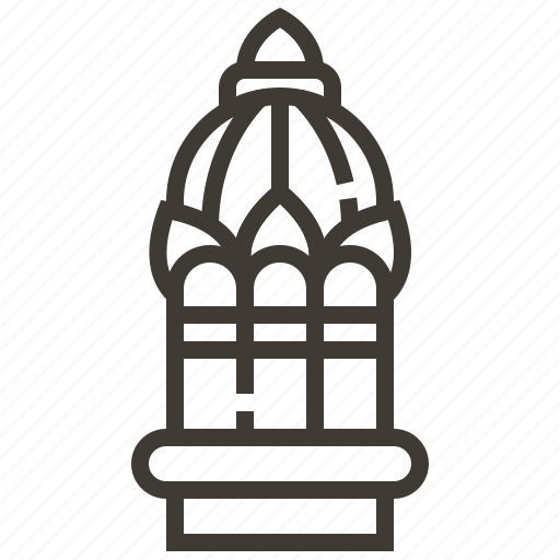 Architecture, building, structure, temple icon - Download on Iconfinder