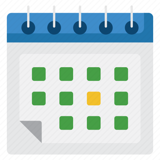 Calendar, dates, months, scheduling, events, planner, organization icon - Download on Iconfinder