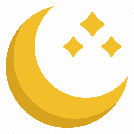 Crescent, moon, lunar, phases, sky, night, calendar icon - Download on Iconfinder