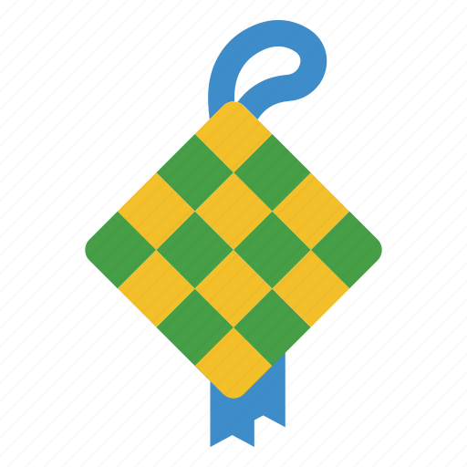 Ketupat, rice, cake, culinary, tradition, festival, wrapping icon - Download on Iconfinder