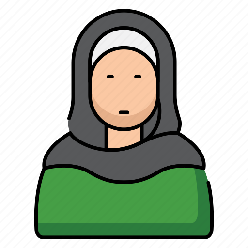 Hijab, modesty, covering, clothing, culture, religion, identity icon - Download on Iconfinder
