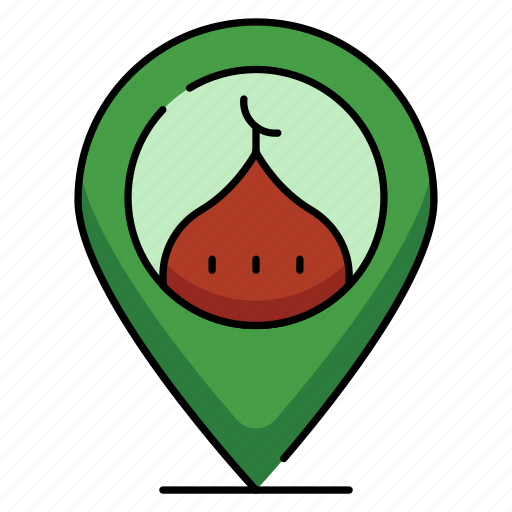 Mosque, location, worship, community, architecture, neighborhood, congregation icon - Download on Iconfinder