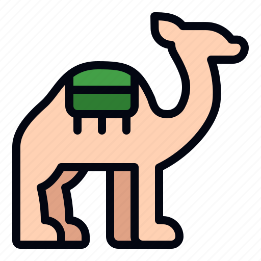 Camel, animal, animals, cultures, humps, arabian, mammal icon - Download on Iconfinder