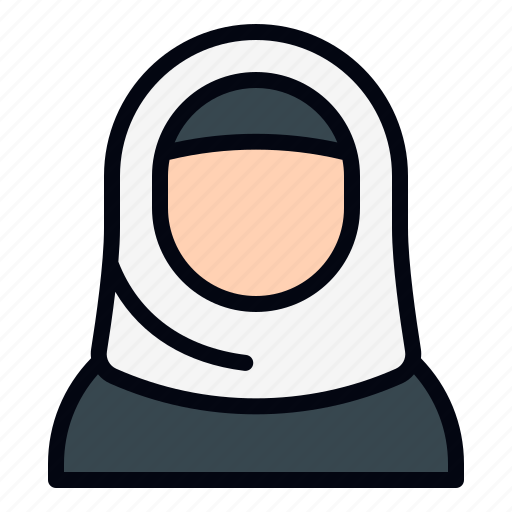 Muslim woman, woman, muslim, islam, avatar, ramadan, cultures icon - Download on Iconfinder