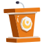 podium, mosque, khutbah, sermon, islamic, speech, ramadan 