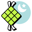 ketupat, fasting, religion, muslim, food