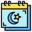 calendar, eid, islam, mubarak, plan, ramadan, schedule 