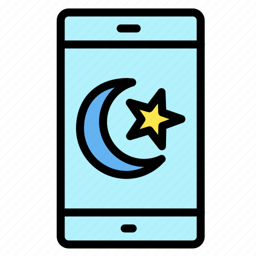 Communication, id, islam, mubarak, phone, ramadan, smartphone icon - Download on Iconfinder