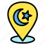 eid, islam, location, map, mosque, pin, ramadan 