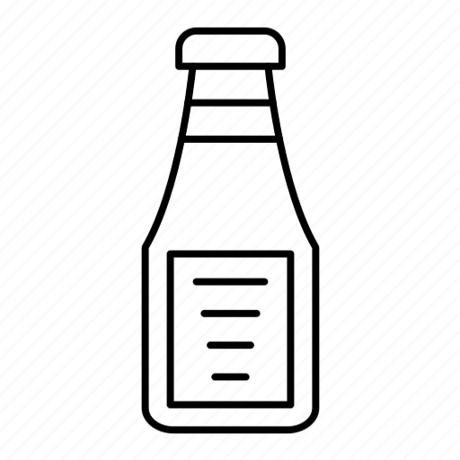 Sauce, tomato, ketchup, bottle, breakfast icon - Download on Iconfinder