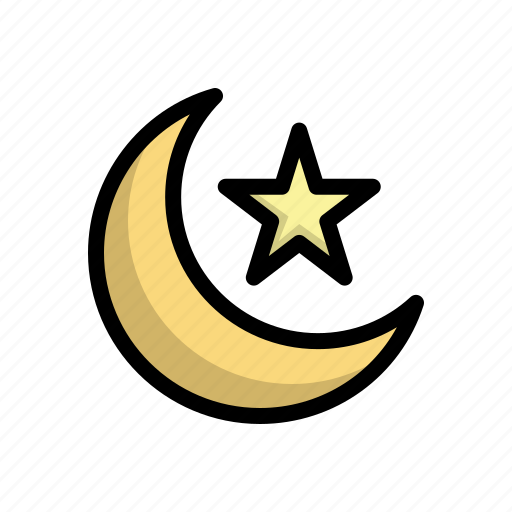 Crescent Islam Mosque Star Icon Download On Iconfinder