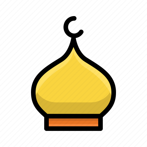 Dome, islam, crescent, mosque, pray icon - Download on Iconfinder