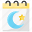 calendar, date, day, islamic, muslim, ramadan, religion 